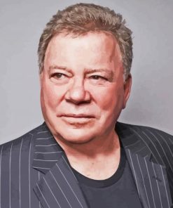 Aesthetic William Shatner Paint By Numbers