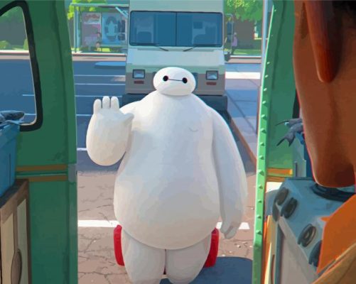 Baymax Paint By Numbers