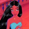 Beautiful Modern Disney Princess Jasmine Paint By Numbers