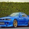 Blue Skyline GTR Paint By Numbers