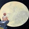 Boy Watching Moon Paint By Numbers