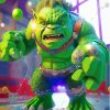 Cartoon Baby Hulk Paint By Numbers