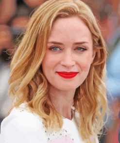 Cool Emily Blunt Paint By Numbers