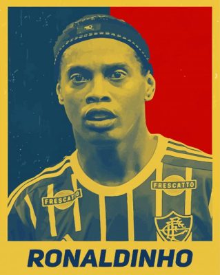 Cool Ronaldinho Gaúcho Paint By Numbers