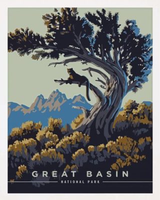 Great Basin Poster USA Paint By Numbers