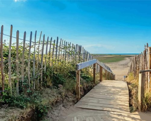 Holkham Landscape Paint By Numbers