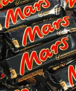 MARS Bar Paint By Numbers