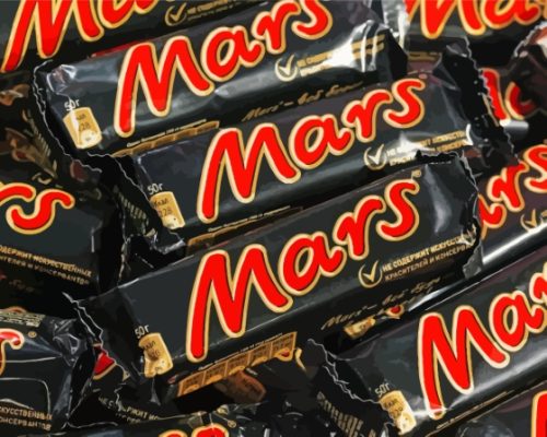 MARS Bar Paint By Numbers