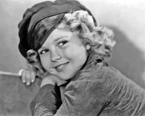 Shirley Temple Paint By Numbers