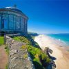 Mussenden Temple Beach View Paint By Numbers