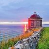 Mussenden Temple Sunset View Paint By Numbers
