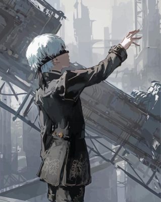 NieR Automata Paint By Numbers