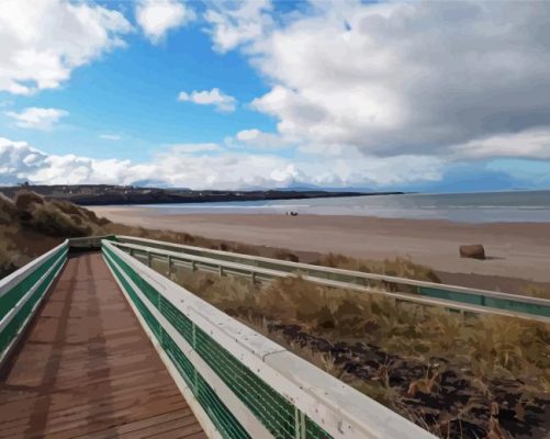 Rossnowlagh Boardwalk Paint By Numbers