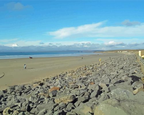 Rossnowlagh Beach Ireland Paint By Numbers