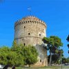 White Tower In Thessaloniki Paint By Numbers