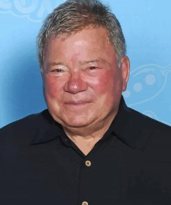 William Shatner Paint By Numbers