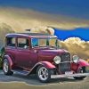 1932 Ford Classic Car Paint By Numbers