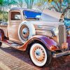1936 Chevy Truck Art Paint By Numbers