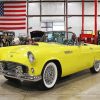 1955 Yellow Thunderbird Paint By Numbers