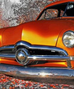 49 Ford Coupe Car Paint By Numbers