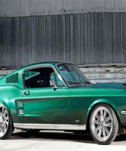 67 Mustang Car Paint By Numbers
