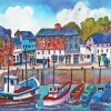 Aesthetic Harbour England Paint By Numbers