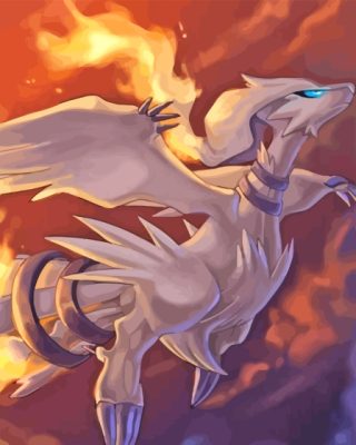 Aesthetic Reshiram Paint By Numbers