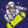 Aesthetic Skater Astronaut Paint By Numbers