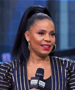 Actress Sanaa McCoy Lathan Paint By Numbers