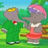 Babar The Little Elephant Paint By Numbers