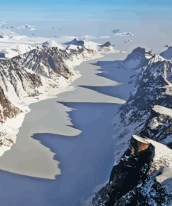 Baffin Island Canada Paint By Numbers