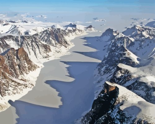 Baffin Island Canada Paint By Numbers