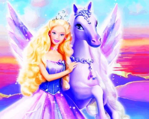 Barbie And The Magic Of Pegasus Paint By Numbers