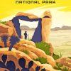 Big Bend National Park Travel Poster Paint By Numbers