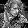 Black And White Outlander Jamie Paint By Numbers