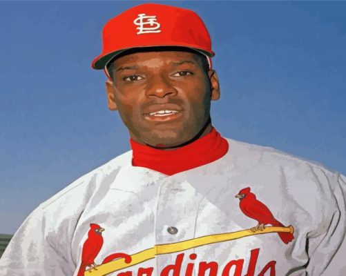 Bob Gibson Paint By Numbers