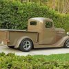 Brown 1936 Chevrolet Truck Paint By Numbers