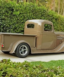 Brown 1936 Chevrolet Truck Paint By Numbers