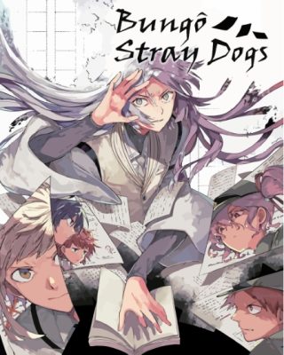 Bungo Stray Dogs Manga Anime Paint By Numbers