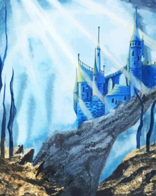 Castle Under The Sea Paint By Numbers