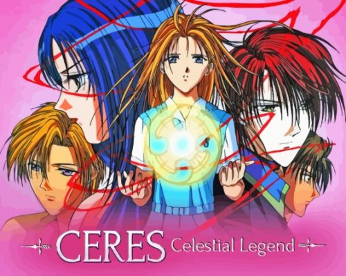 Ceres Celestial Legend Manga Serie Paint By Numbers