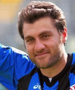 Christian Vieri Paint By Numbers
