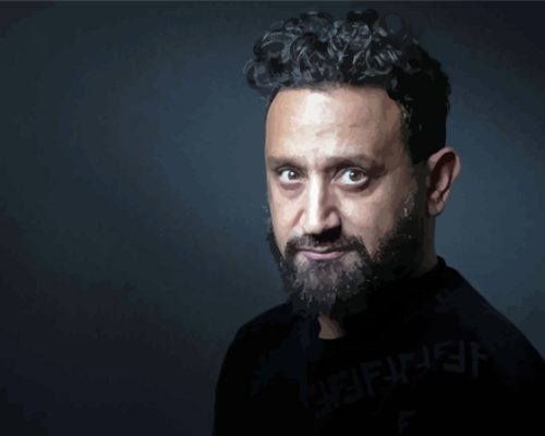 Cyril Hanouna TV Presenter Paint By Numbers