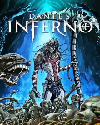 Dante's Inferno Video Game Paint By Numbers