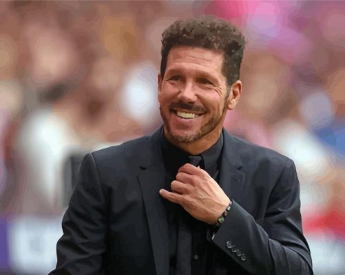 Diego Simeone El Cholo Paint By Numbers