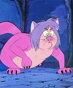 Disney Sword In The Stone Madam Mim Cat Paint By Numbers