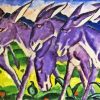 Donkey Frieze By Franz Marc Paint By Numbers