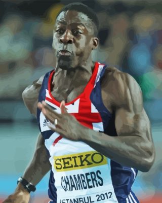 Dwain Chambers Paint By Numbers