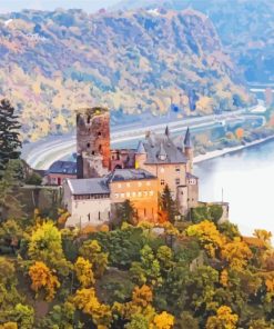 Germany Rhine Valley Paint By Numbers