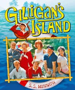 Gilligan's Island Poster Paint By Numbers